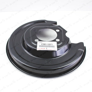 New Genuine OEM Toyota 10-15 Prius Rear Rh Disc Brake Dust Cover 47881-12071