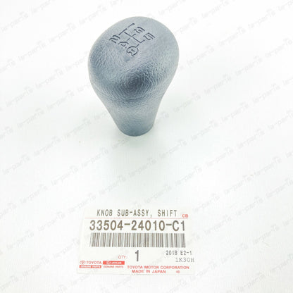 GENUINE TOYOTA CELICA TACOMA 4RUNNER BLACK SHIFT LEVER KNOB MTM 33504-24010-C1