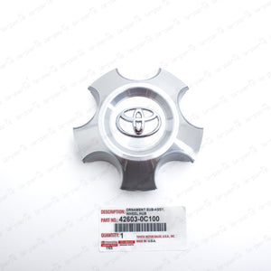 New Genuine OEM Toyota 2008-2018 Sequoia 20" Wheel Center Cap 42603-0C100