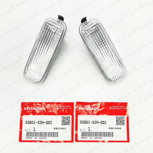 JDM GENUINE HONDA CIVIC EK9 TYPE-R SIDE MARKER CLEAR SET OF 2 LEFT + RIGHT