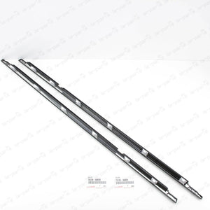 GENUINE TOYOTA LEXUS 91-97 LAND CRUISER FZJ80 LX450 REAR DOOR BELT MOULDING SET