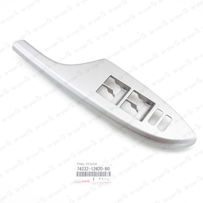 NEW GENUINE TOYOTA 09-13 COROLLA DRIVER DOOR WINDOW SWITCH BEZEL 74232-12620-B0