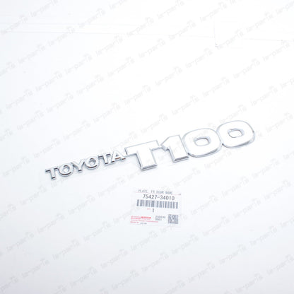 New Genuine OEM Toyota T100 Door Emblem Badge TOYOTA T100 Nameplate 75427-34010
