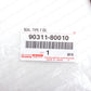 Genuine OEM Toyota 84-95 4Runner Pickup Rear Main Crankshaft Seal 90311-80010