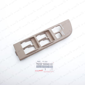 New Genuine Toyota Land Cruiser FZJ76 Driver Door Switch Panel 74232-60040-E1