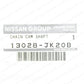 New Genuine Nissan GT-R 350Z 370Z Infiniti FX35 FX50 Timing Chain 13028-JK20B