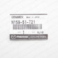 NEW GENUINE MAZDA MX-5 MX5 MIATA ROADSTER REAR CHROME EMBLEM N159-51-721