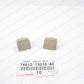 NEW GENUINE 74612-13010-A0 FOR LEXUS GX470 DOOR ASSIST GRIP PLUG IVORY SET OF 2