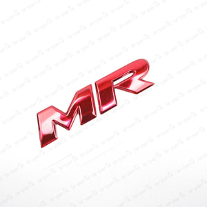 New Genuine Mitsubishi Evolution MR Emblem Rear Badge 7415A162