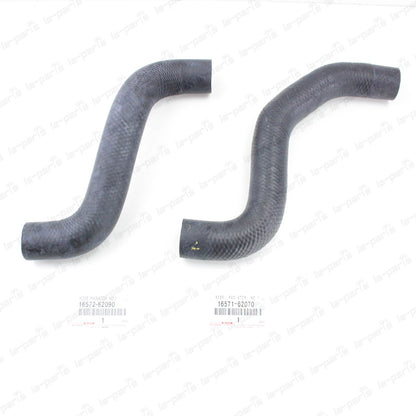 NEW GENUINE TOYOTA 4RUNNER UPPER 16571-62070 & LOWER 16572-62090 RADIATOR HOSES