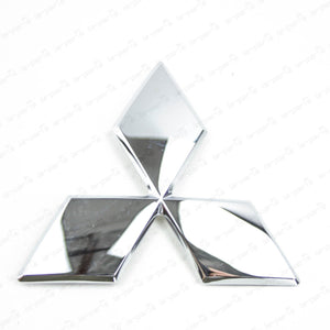 Genuine Mitsubishi 04-06 Lancer Galant Chrome Front Grille Logo Emblem MN126476