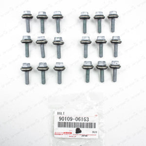 New Genuine OEM Toyota 8 Cyl 4.7L 2UZFE Cylinder Head Cover Bolt 90109-06163
