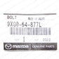 New Genuine Mazda 06-13 CX-7 3 5 6 Miata Tribute Oil Cooler Bolt 9XG0-64-877L