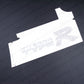 GENUINE HONDA ACURA 94-01 INTEGRA DC2 DB8 REAR TYPE R DECAL (BLACK OUTLINING)