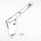 GENUINE TOYOTA 15-21 LAND CRUISER 200 CHROME HEADLAMP COVER  RIGHT 53181-60040