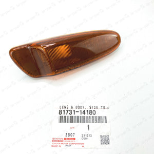 NEW GENUINE TOYOTA 93-98 SUPRA MK4 FRONT PASSENGER SIDE MARKER LENS 81731-14180