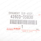 New Genuine OEM Toyota 05-09 4Runner Wheel Center Cap 42603-35830