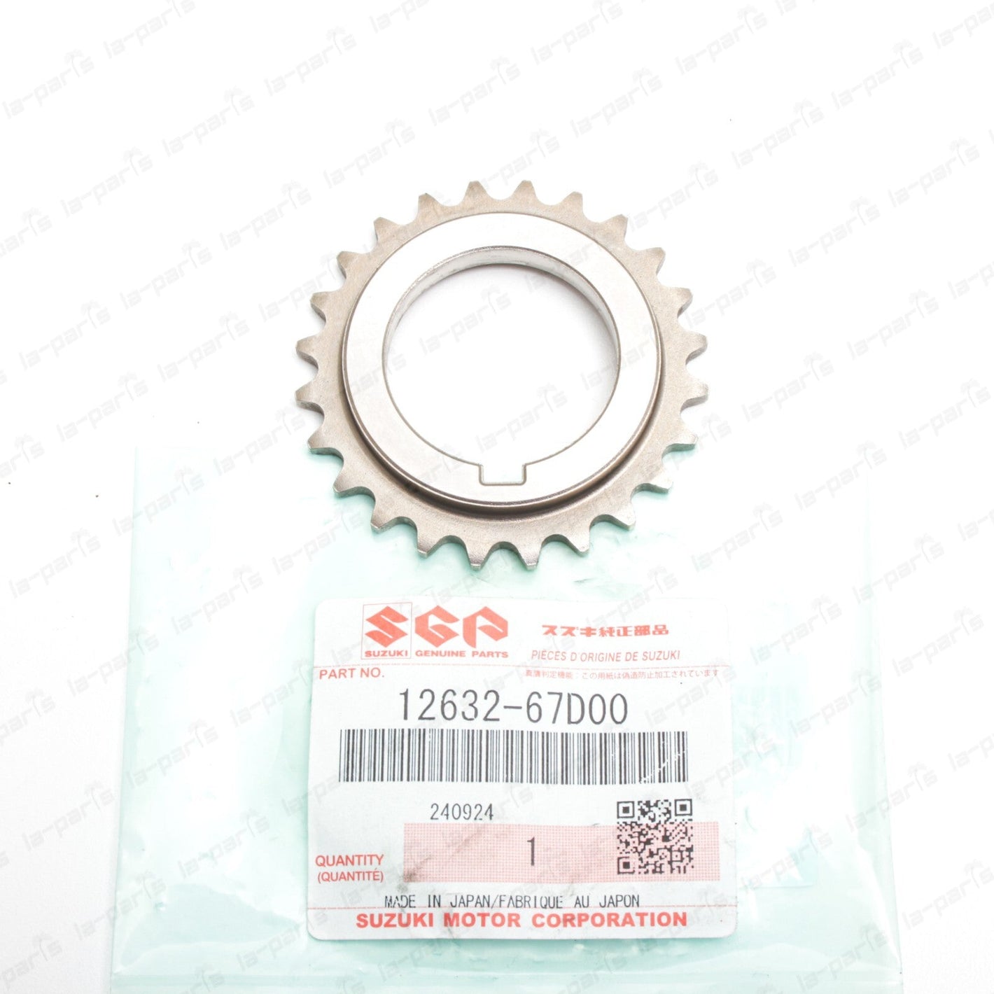 New Genuine Suzuki 99-07 Grand Vitara XL-7 Oil Pump Drive Sprocket 12632-67D00