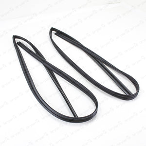 Genuine Toyota 84-89 4Runner Pickup Front Door Without Vent Glass Run Channel x2
