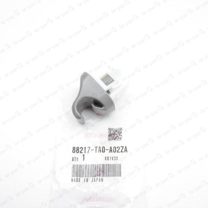 NEW GENUINE HONDA 08-12 ACCORD SUNVISOR SUNSHADE HOLDER CLIP NH686L LIGHT GRAY