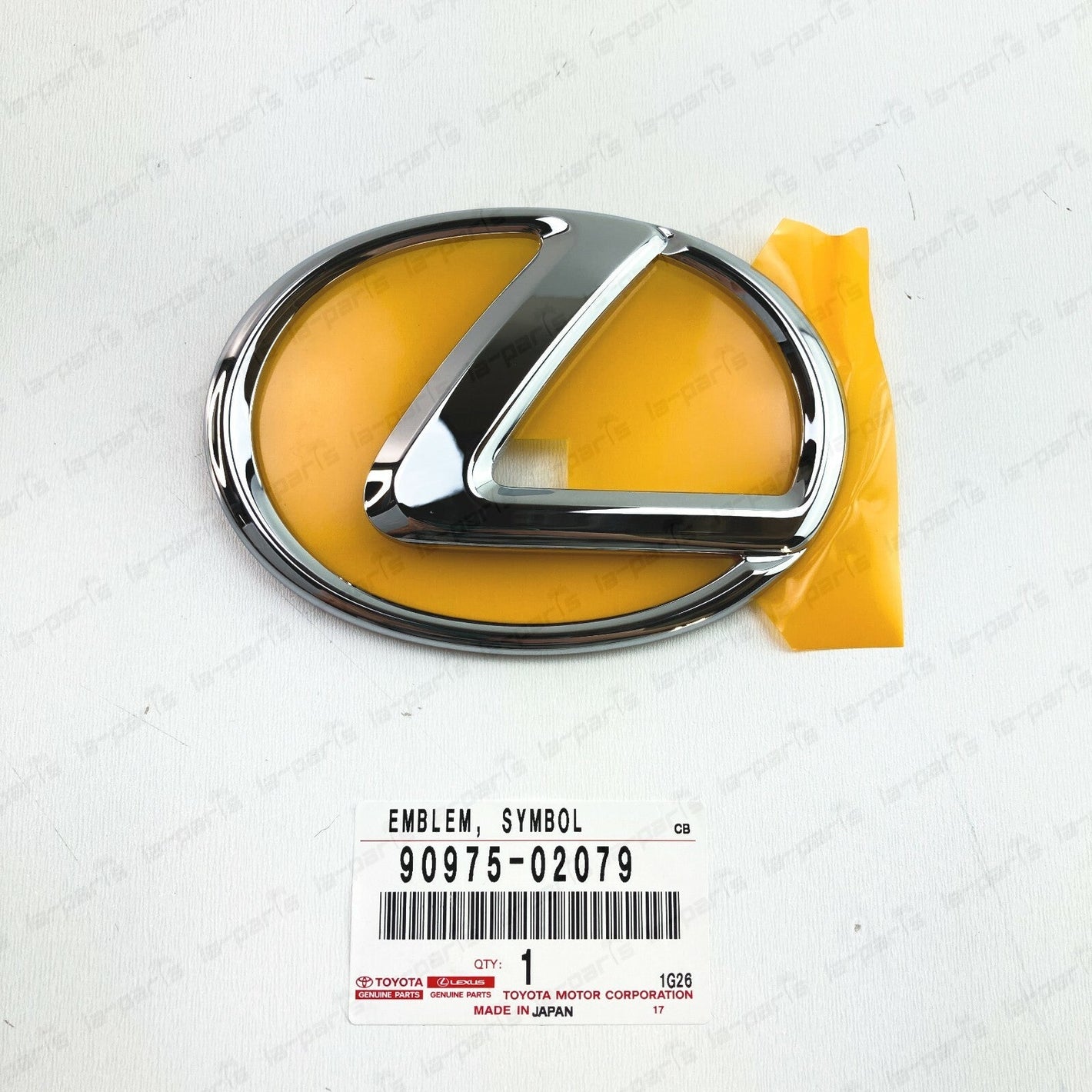 GENUINE LEXUS RX350 IS250 IS350 ES350 GS350 GS460 REAR BACK EMBLEM 90975-02079