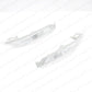 GENUINE MAZDA RX-8 CLEAR CORNER SIDE MARKERS INDICATOR LIGHTS SET  LEFT + RIGHT