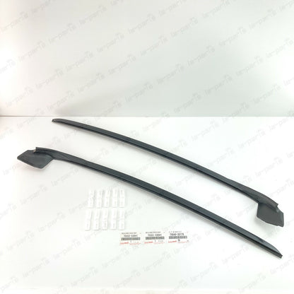 GENUINE LEXUS 14-24 IS350 IS200T IS250 FRONT WINDSHIELD MOULDINGS & CLIPS SET