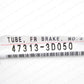 New Genuine Toyota 96-02 4Runner Front Brake Tube No.2 47313-3D050