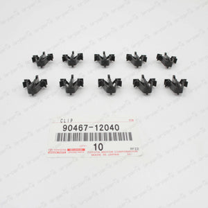 NEW GENUINE TOYOTA TACOMA RAV4 4RUNNER  90467-12040 NEW GRILLE CLIPS 10PC