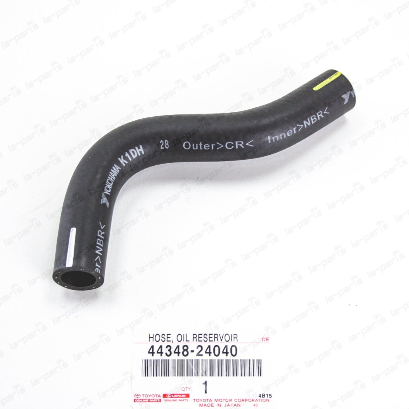 Genuine Toyota Supra JZA80 MK4 Power Steering Reservoir to Pump Hose 44348-24040