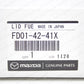 NEW GENUINE MAZDA 93-02 RX7 RX-7 UNPAINTED FUEL DOOR LID FD01-42-41X