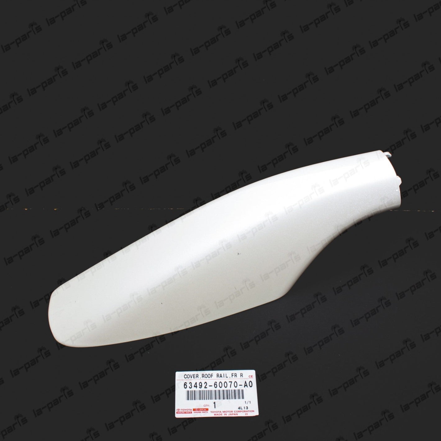 Genuine Lexus LX470 White Pearl Front Driver Roof Rack Leg Cover 63492-60070-A0