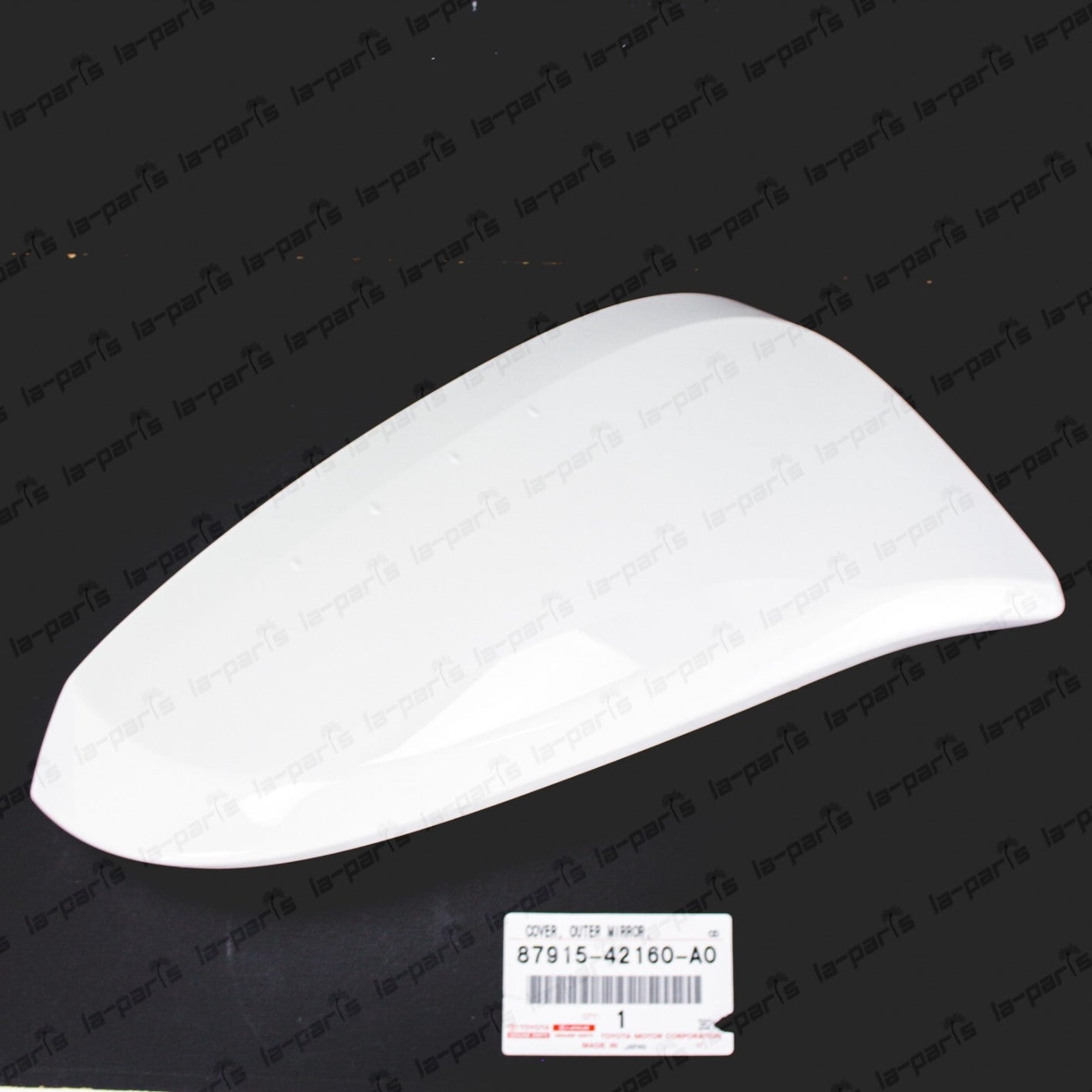 New Genuine OEM Toyota 14-23 4Runner Passenger Side Mirror Cover White 040