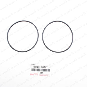 NEW GENUINE FOR TOYOTA 1993-2004 REAR BEARING CASE O-RING 90301-88077 SET OF 2