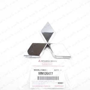New Genuine Mitsubishi 04-07 Lancer Rear Emblem Badge Triple Diamond MN126477