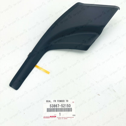 GENUINE TOYOTA 12-18 TOYOTA PRIUS C FRONT LEFT FENDER TO COWL SIDE SEAL