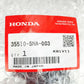 GENUINE HONDA 06-11 CIVIC FD1 FD2 TYPE R CTR HAZARD SWITCH 35510-SNA-003 JDM