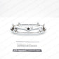 NEW GENUINE 2017-2019 MAZDA 3 CX-3 GRILLE MASCOT EMBLEM D10J-51-730