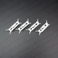 NEW GENUINE MITSUBISHI 97-02 MIRAGE ROOF-DRIP MOULDING CLIP MR191500 SET OF 4