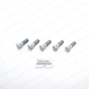 New Genuine OEM Toyota Tundra Sequoia Tacoma Wheel Lug Stud 90942-02083 Qty:5
