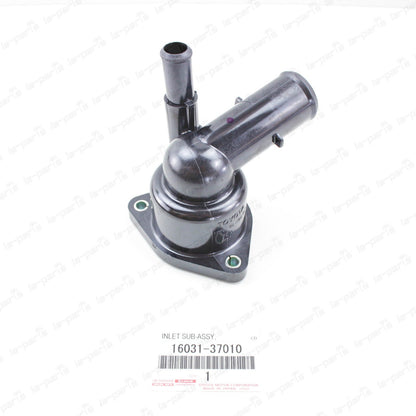 New Genuine Toyota Prius Lexus CT200h Water Inlet w/ Thermostat 16031-37010