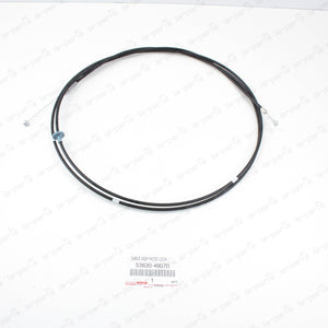 New Genuine Lexus 10-15 RX350 RX450h Hood Lock Control Release Cable 53630-48070