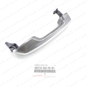 GENUINE LEXUS 2010-2015 GX460 GREY METALLIC 1H3 OUTER REAR DOOR HANDLE RH / LH