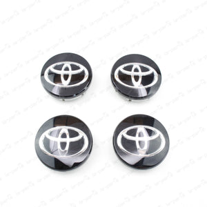 GENUINE TOYOTA 13-16 GT86 86 ZN6 SCION FRS BLACK CENTER WHEEL CAPS JDM SET OF 4
