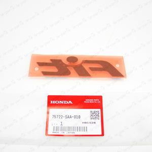 NEW GENUINE HONDA FIT GD2 JDM EMBLEM RED DOT 75722-SAA-010