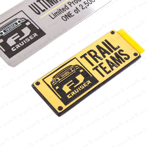 New Genuine OEM Toyota FJ Cruiser Ultimate Edition Trail Teams Badge PT413-35140