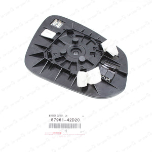 New Genuine Toyota 16-18 Rav4 Heated Driver Side View Mirror Glass 87961-42D20