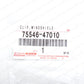 New Genuine Toyota 16-22 Prius Prius Prime Front Windshield Molding Clip Qty:2