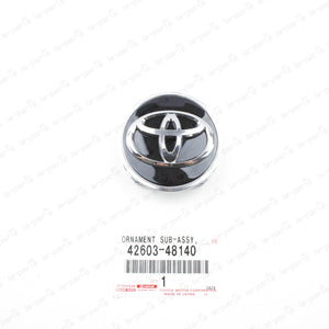 New Genuine Toyota Wheel Hub Ornament Cap 42603-48140