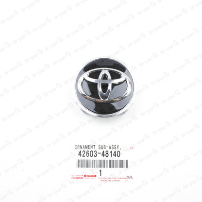 New Genuine Toyota Wheel Hub Ornament Cap 42603-48140